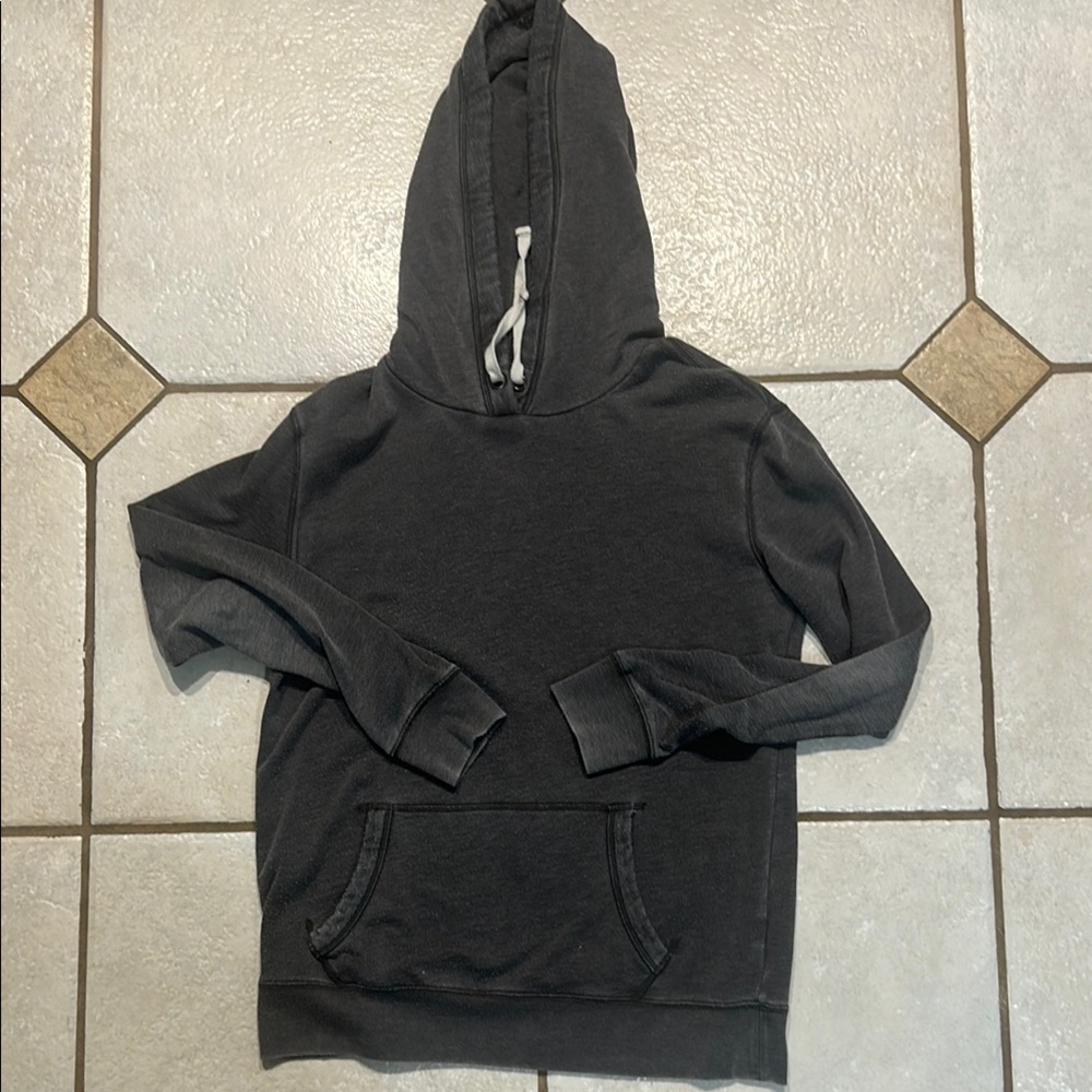 Aeropostale Black Pullover Sweater with Hood